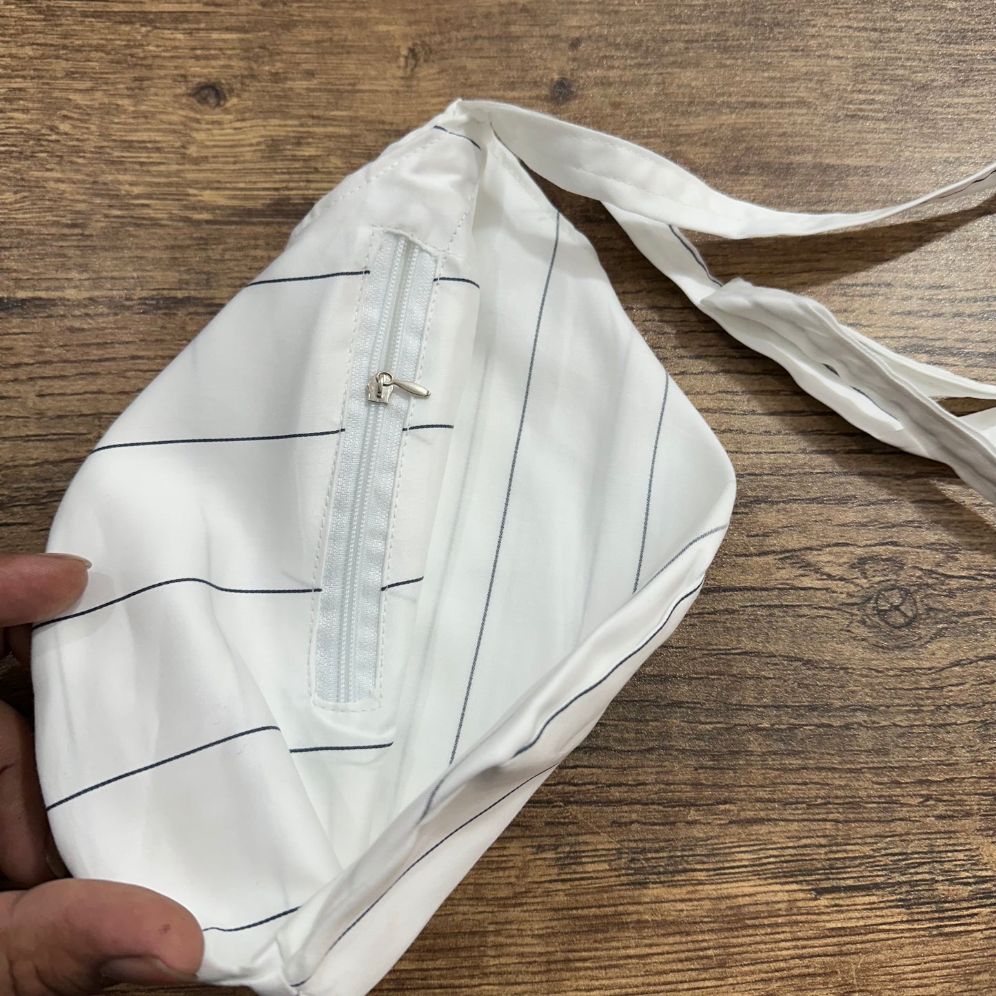 White bead bag plan