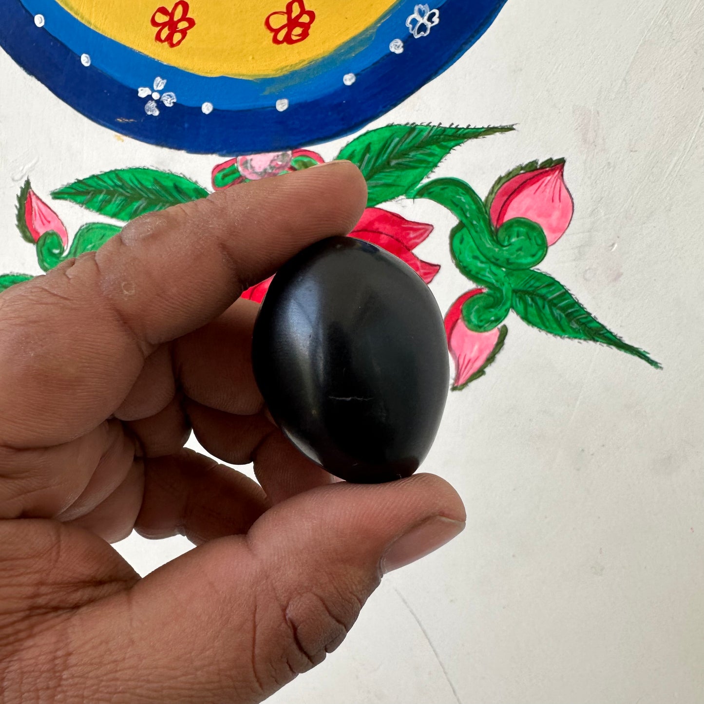 Shaligram Shila | Nepal Gandaki River Saligram Stone | 2 Inch (Shila)