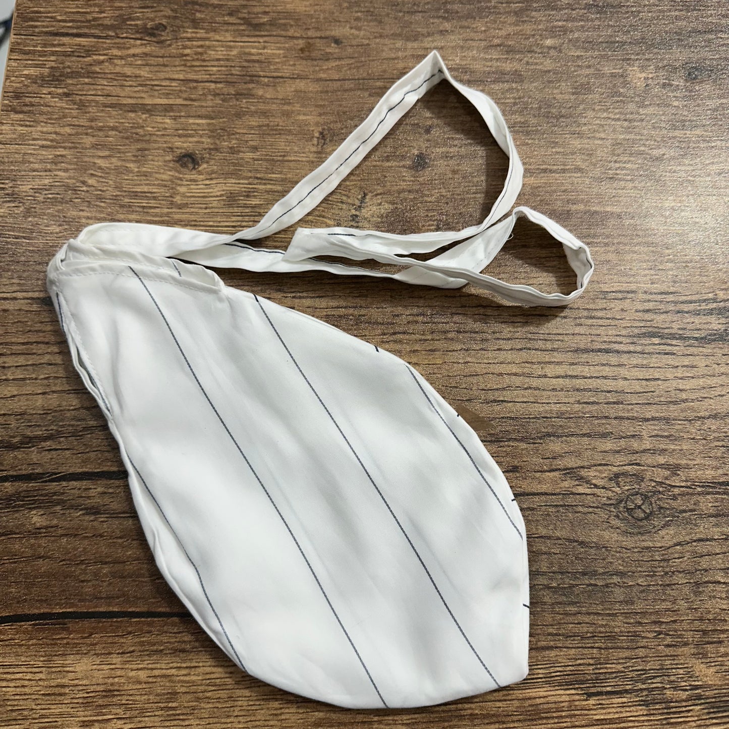 White bead bag plan