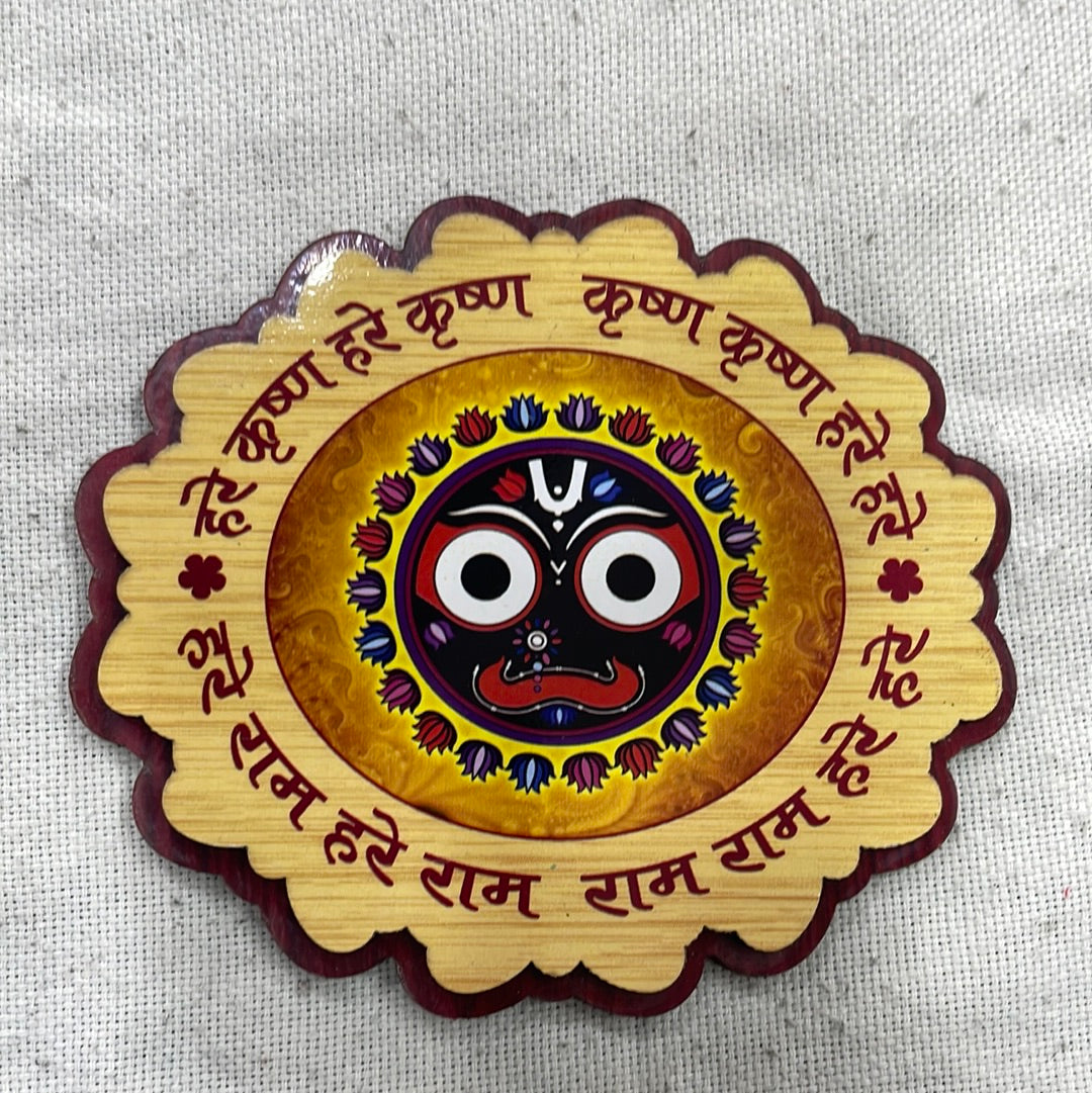 Jagannath ji wooden stickers